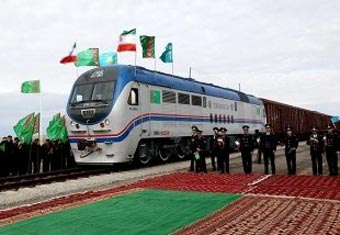 کریدور ریلی شمال - جنوب امروز با حضور رؤسای جمهوری ایران، ترکمنستان و قزاقستان به بهرهبرداری رسید + تصاویر